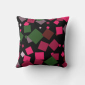 カラフル抽象芸術背景 クッション (裏面)