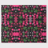 カラフル抽象芸術背景 ラッピングペーパー (フラット)