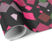 カラフル抽象芸術背景 ラッピングペーパー (ロールコーナー)