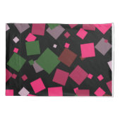 カラフル抽象芸術背景 枕カバー (裏面)