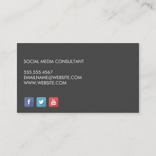 カラフル抽象芸術背景 |赤いバー 名刺 (裏面)