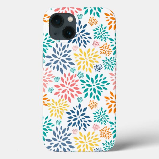 カラフル抽象芸術花パターンCase-Mate iPhone Case-Mate iPhoneケース (裏面)