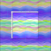 カラフル抽象芸術芸術的レトロ ファブリック (タイル)