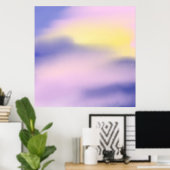 カラフル抽象芸術芸術 ポスター (ホームオフィス)