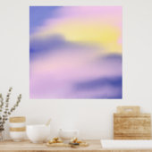 カラフル抽象芸術芸術 ポスター (キッチン)