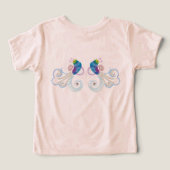 カラフル抽象芸術華美鳥2 (デザイン裏面)