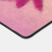 カラフル抽象芸術蓮の花 デスクマット (コーナー)