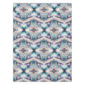 カラフル抽象芸術蝶デザイン テーブルクロス (正面)