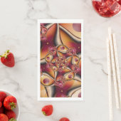 カラフル抽象芸術赤オレンジ色ファンタジーフラクタル (インサイチュ)