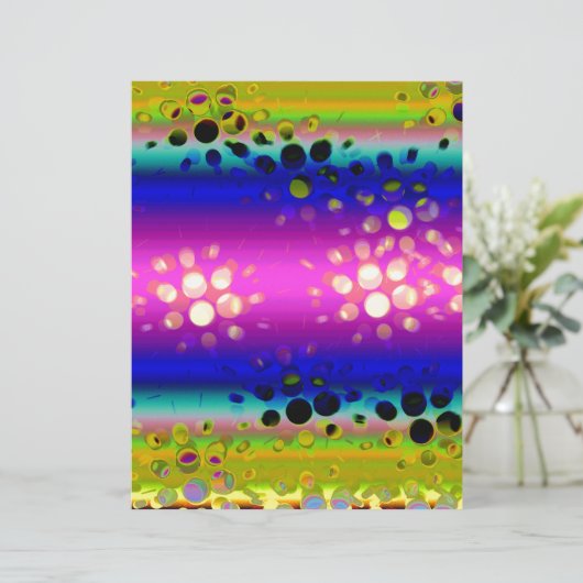 カラフル抽象芸術 (スタンド正面)