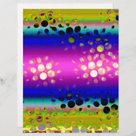 カラフル抽象芸術 (正面/裏面)