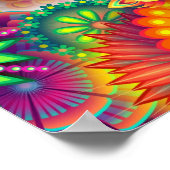 カラフル抽象芸術8. ポスター (角)