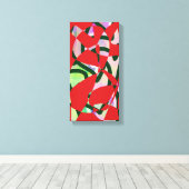 カラフル抽象芸術9 キャンバスプリント (インサイチュ (ウッドフロア))