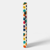 カラフル抽象芸術(ばちゃばちゃ)跳ねる Case-Mate iPhoneケース (裏面 / 左)