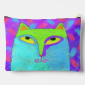 カラフル抽象芸術 アクセサリーポーチ (裏面)