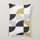 カラフル抽象芸術 アクセントクッション (裏面(縦))