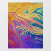 カラフル抽象芸術 ウィンドウサイン (シート)