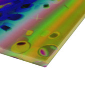 カラフル抽象芸術 カッティングボード (角)