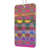 カラフル抽象芸術 カーエアーフレッシュナー (左)