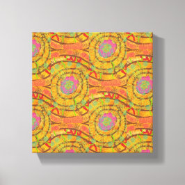 カラフル抽象芸術 キャンバスプリント