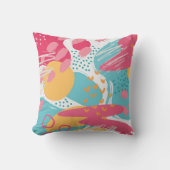 カラフル抽象芸術 クッション (正面)