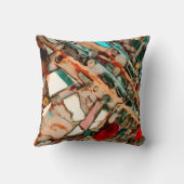 カラフル抽象芸術 クッション (裏面)