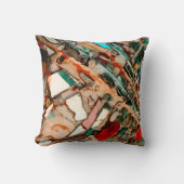 カラフル抽象芸術 クッション (正面)