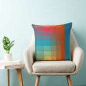 カラフル抽象芸術 クッション (椅子)