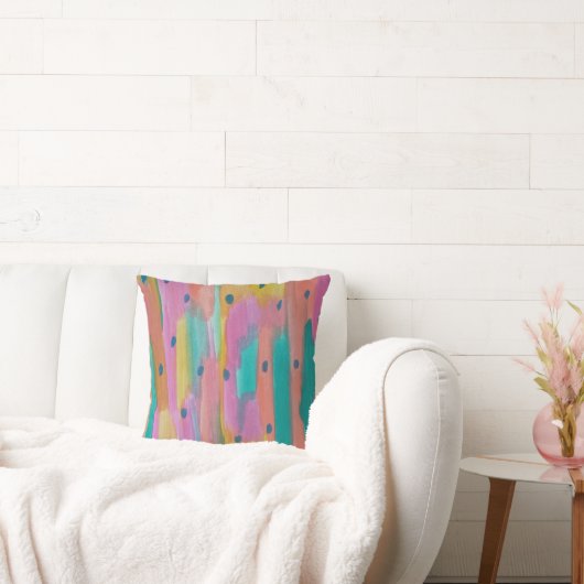 カラフル抽象芸術 クッション (ソファ)
