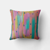 カラフル抽象芸術 クッション (裏面)