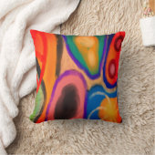 カラフル抽象芸術 クッション (ブランケット)