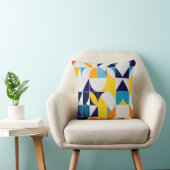 カラフル抽象芸術 クッション (椅子)