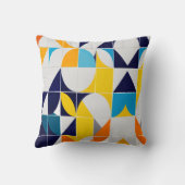 カラフル抽象芸術 クッション (裏面)