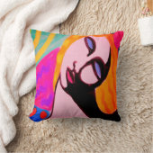 カラフル抽象芸術 クッション (ブランケット)