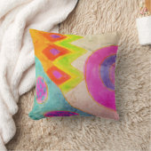 カラフル抽象芸術 クッション (ブランケット)