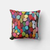 カラフル抽象芸術 クッション (正面)