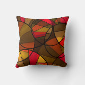 カラフル抽象芸術 クッション (裏面)