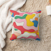 カラフル抽象芸術 クッション (ブランケット)