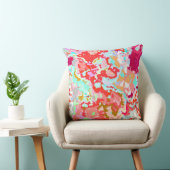 カラフル抽象芸術 クッション (椅子)