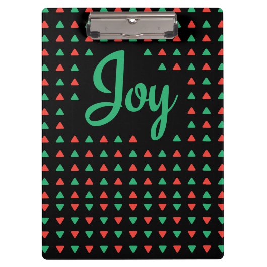 カラフル抽象芸術 クリップボード (正面)