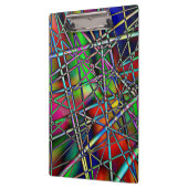 カラフル抽象芸術 クリップボード (左)