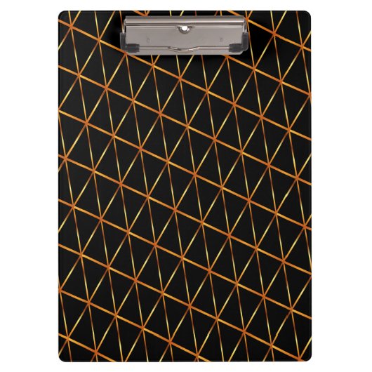 カラフル抽象芸術 クリップボード (正面)