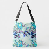 カラフル抽象芸術 クロスボディバッグ (正面)