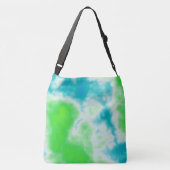 カラフル抽象芸術 クロスボディバッグ (裏面)