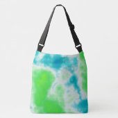 カラフル抽象芸術 クロスボディバッグ (正面)