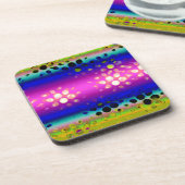 カラフル抽象芸術 コースター (左側)