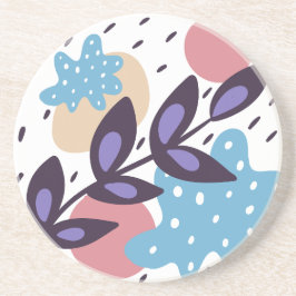 カラフル抽象芸術 コースター