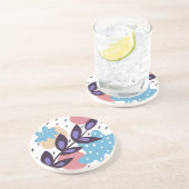 カラフル抽象芸術 コースター (側面)