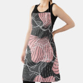 カラフル抽象芸術、シームレ芸術的ームパターン エプロン (インサイチュ)