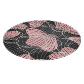 カラフル抽象芸術、シームレ芸術的ームパターン カッティングボード (角)